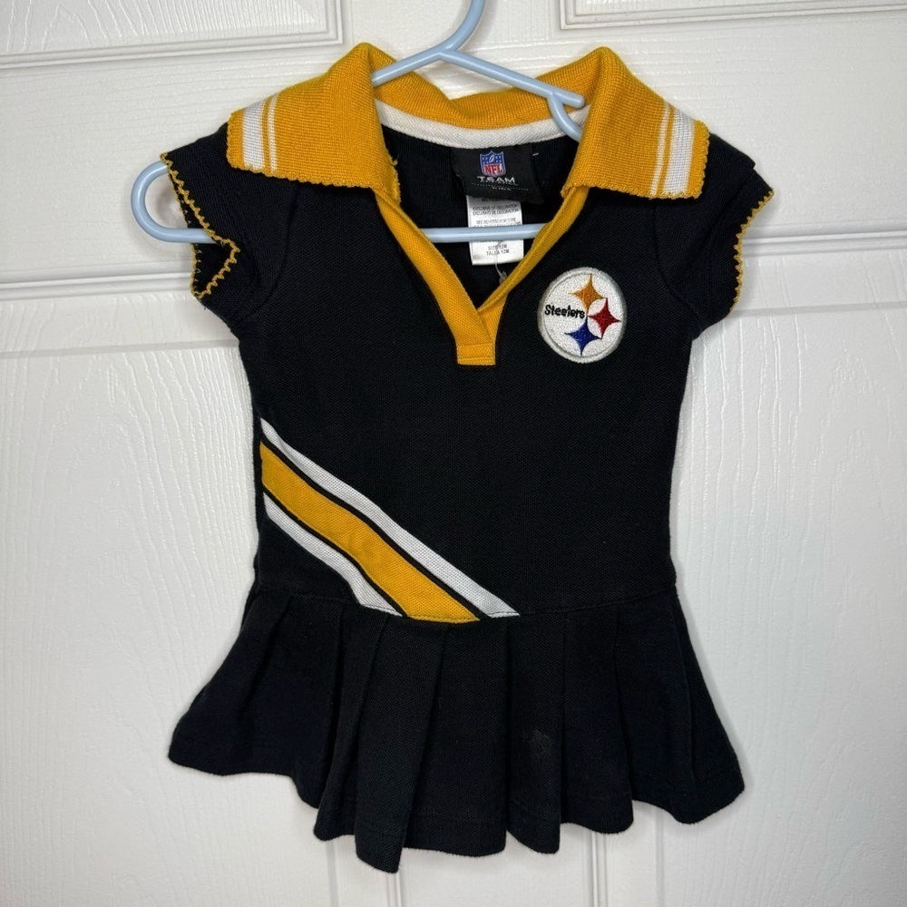Pittsburgh Steelers NFL Dress for Kids Size 12 months GUC please see pictures